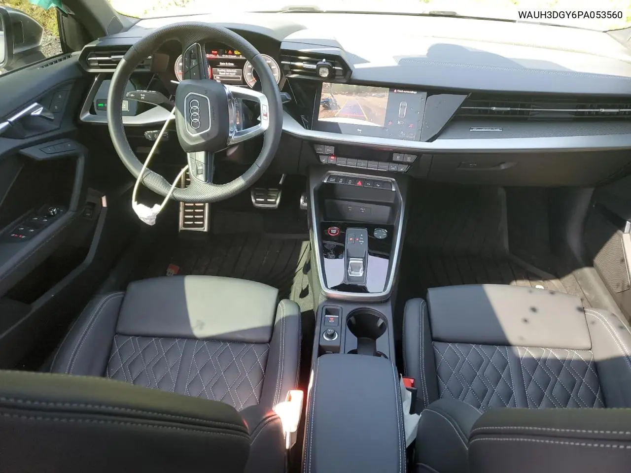 2023 Audi S3 Premium Plus VIN: WAUH3DGY6PA053560 Lot: 61539695