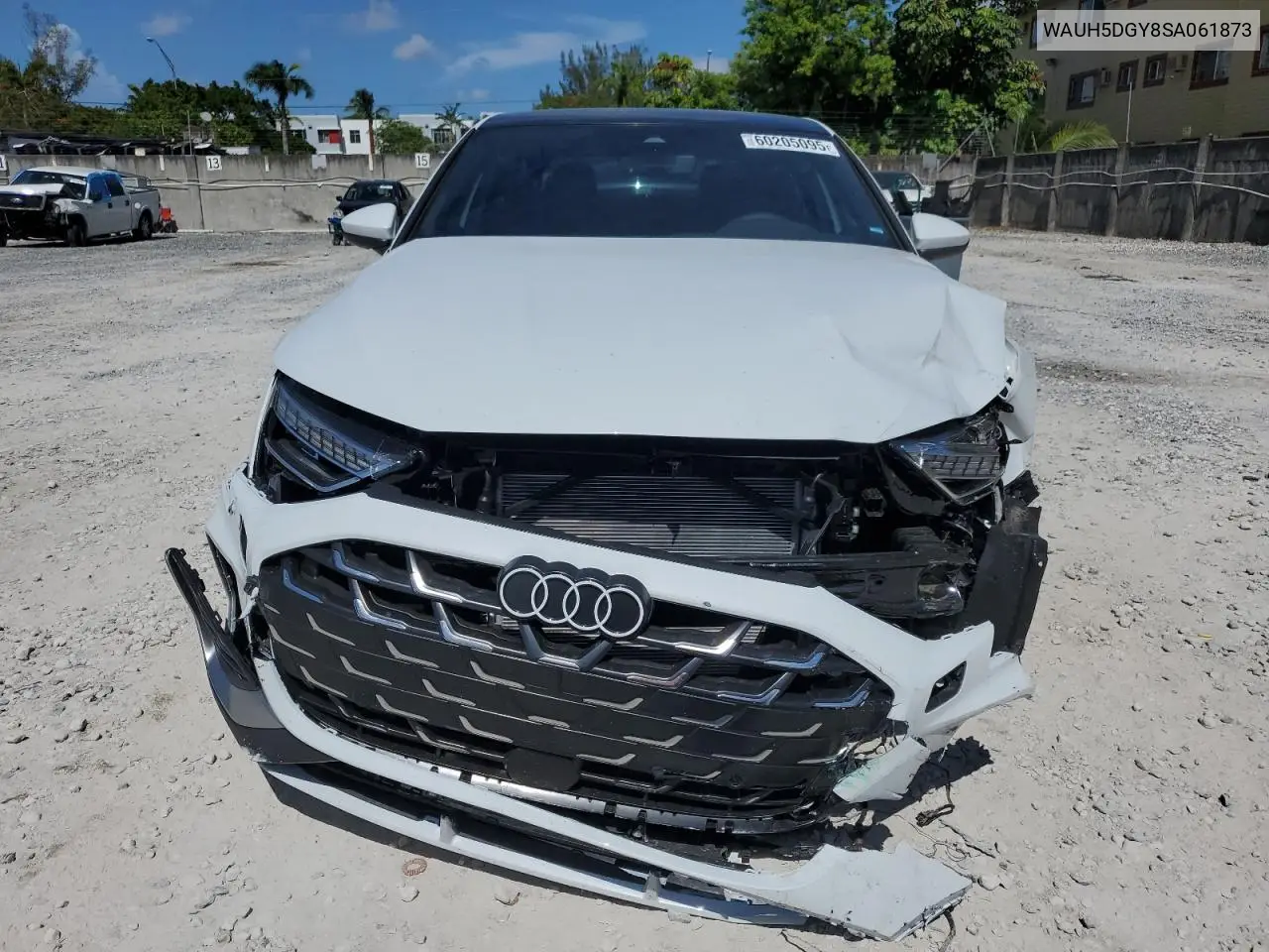 2025 Audi S3 Premium Plus VIN: WAUH5DGY8SA061873 Lot: 60205095