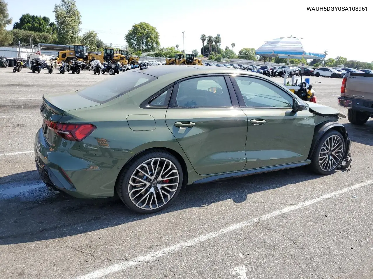 2025 Audi S3 Premium Plus VIN: WAUH5DGY0SA108961 Lot: 62536715