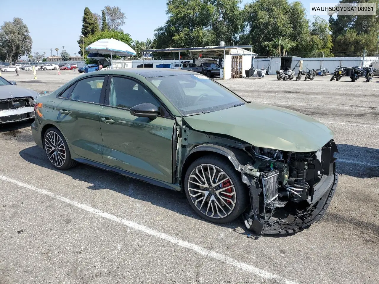2025 Audi S3 Premium Plus VIN: WAUH5DGY0SA108961 Lot: 62536715