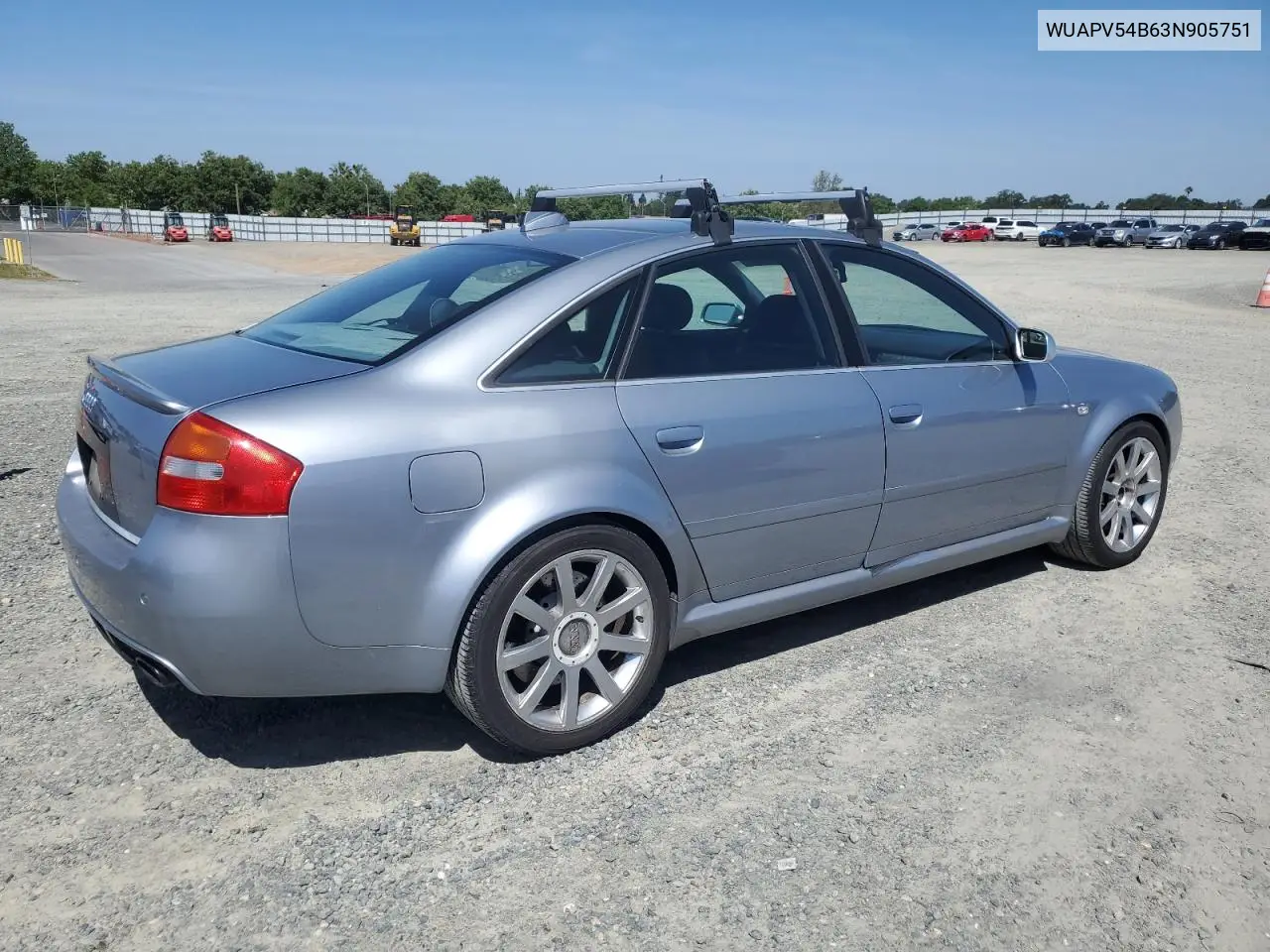 2003 Audi Rs6 VIN: WUAPV54B63N905751 Lot: 55178165
