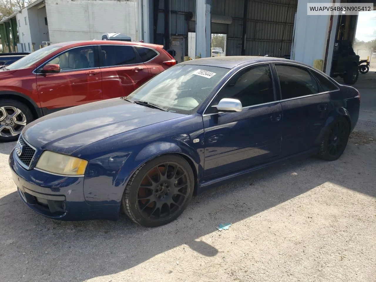 2003 Audi Rs6 VIN: WUAPV54B63N905412 Lot: 76925444