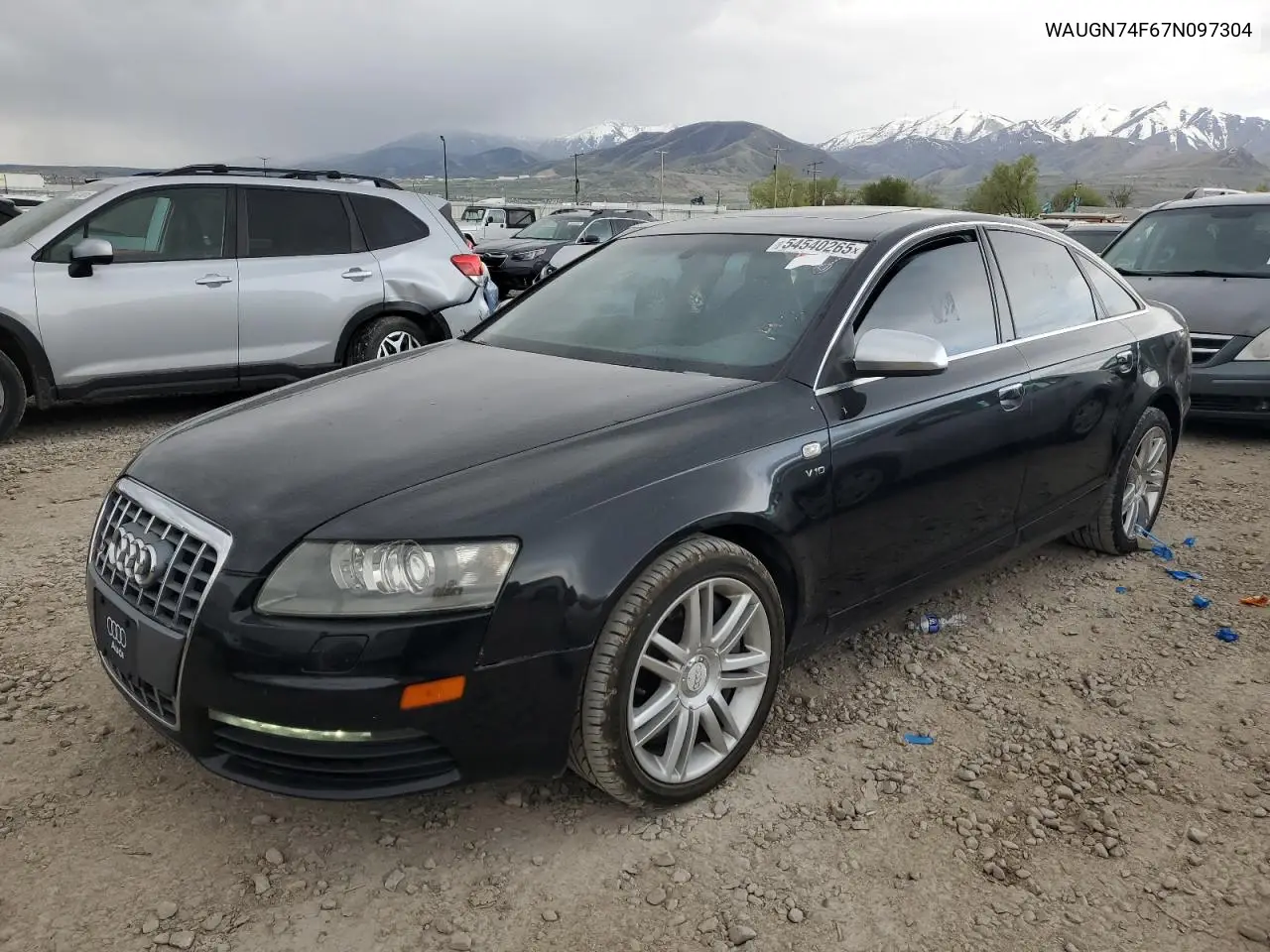 2007 Audi S6 Quattro VIN: WAUGN74F67N097304 Lot: 54540265