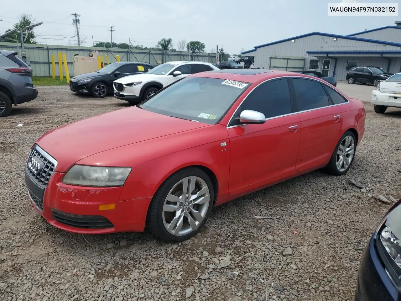 2007 Audi S6 Quattro VIN: WAUGN94F97N032152 Lot: 62535245