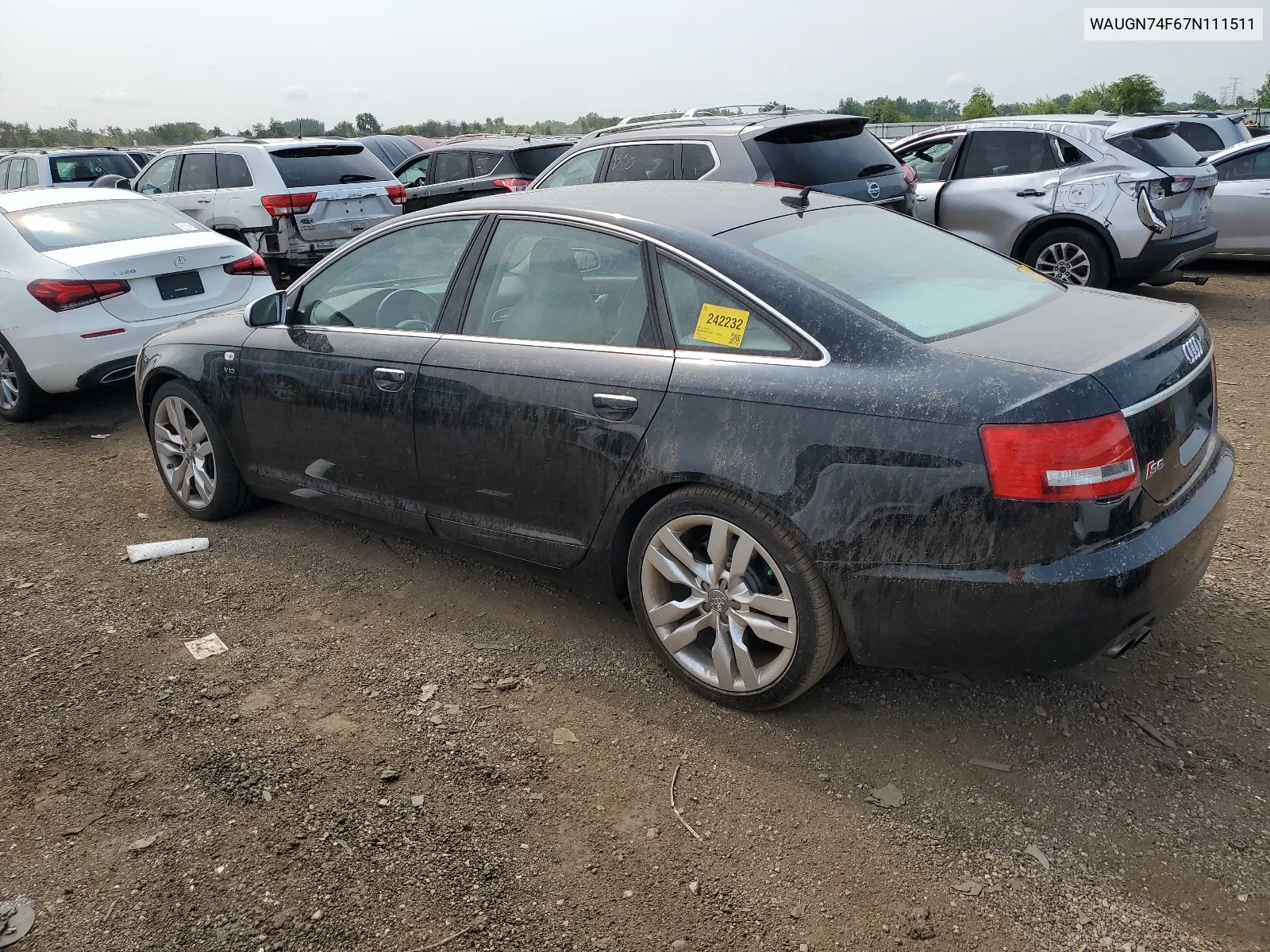 2007 Audi S6 Quattro VIN: WAUGN74F67N111511 Lot: 64213974