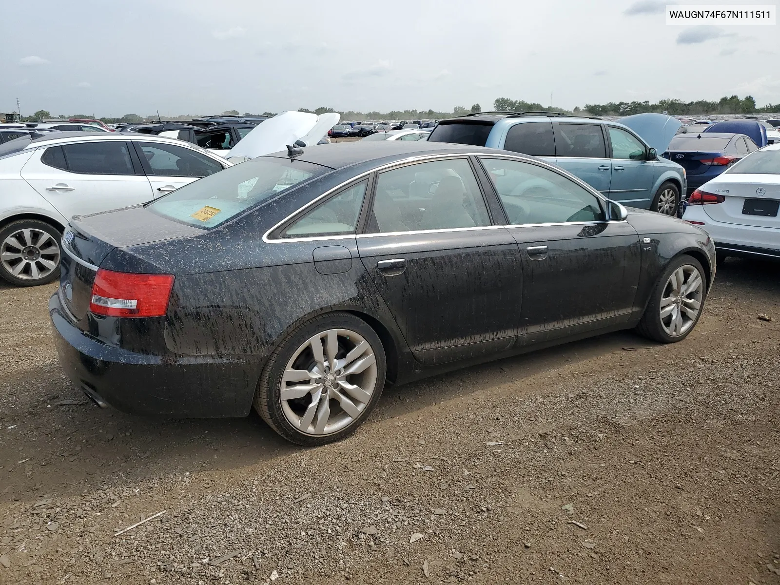 2007 Audi S6 Quattro VIN: WAUGN74F67N111511 Lot: 64213974