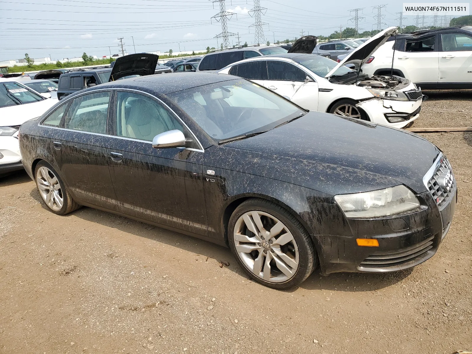 2007 Audi S6 Quattro VIN: WAUGN74F67N111511 Lot: 64213974
