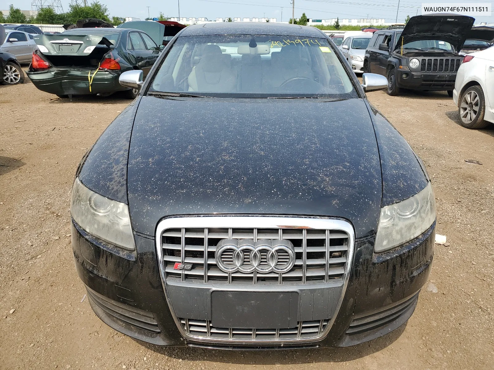 2007 Audi S6 Quattro VIN: WAUGN74F67N111511 Lot: 64213974