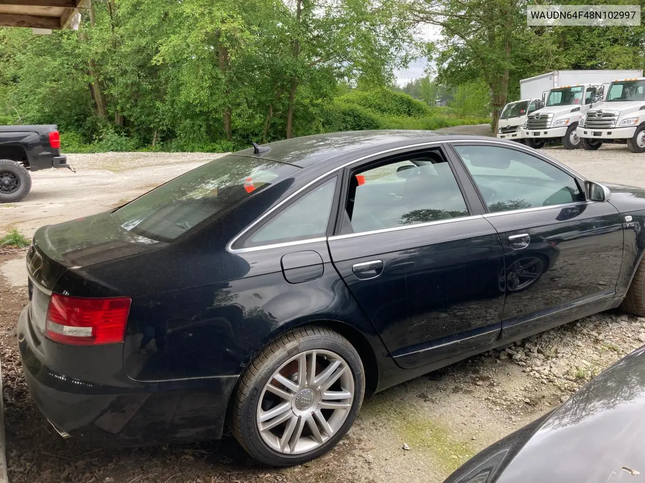 2008 Audi S6 Quattro VIN: WAUDN64F48N102997 Lot: 55428615