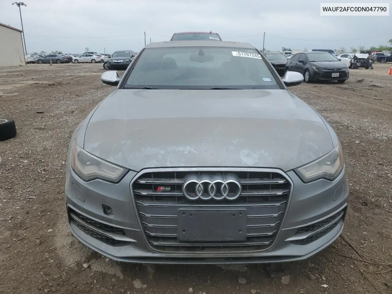 2013 Audi S6 VIN: WAUF2AFC0DN047790 Lot: 51707245