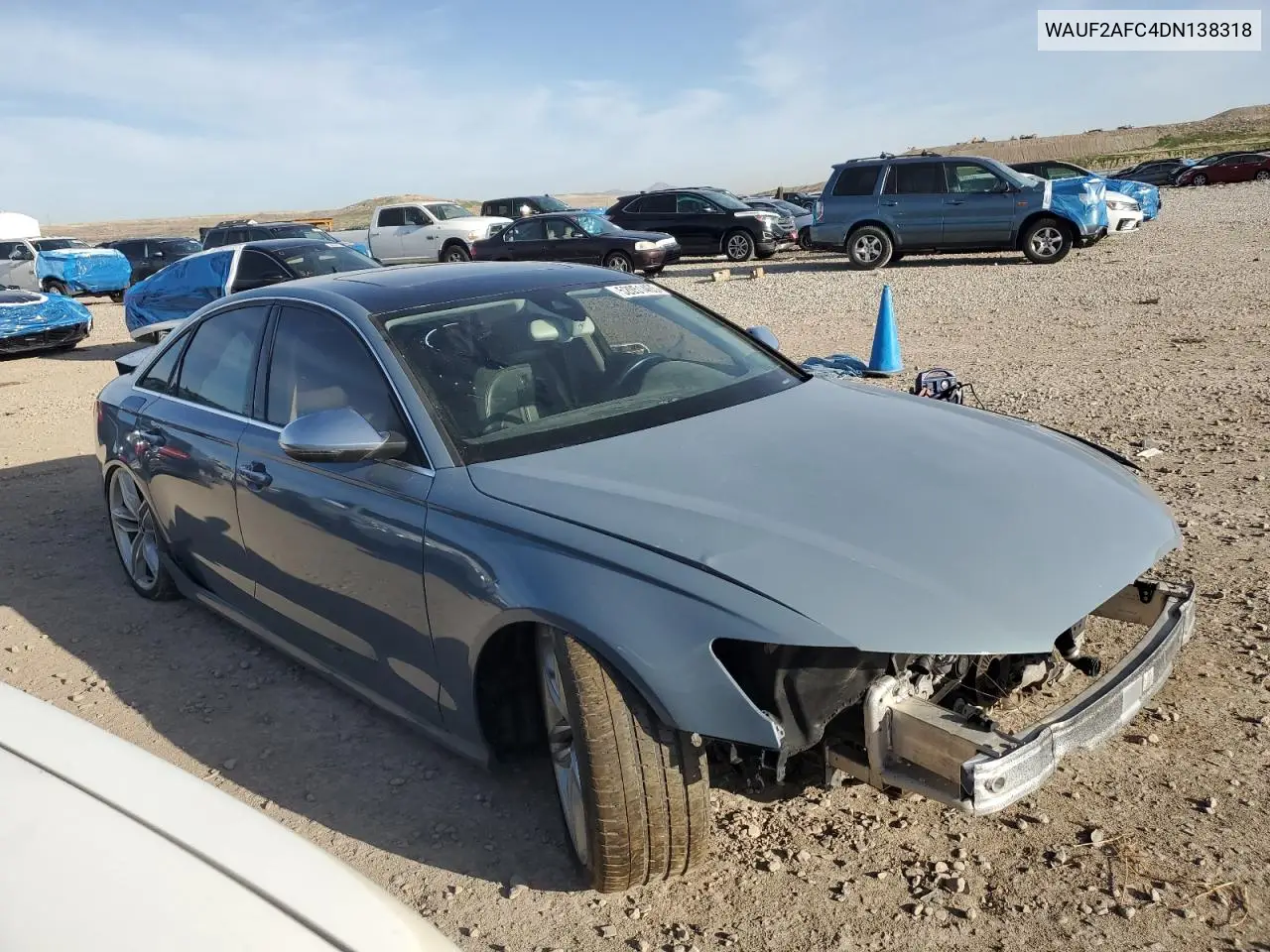 2013 Audi S6 VIN: WAUF2AFC4DN138318 Lot: 52051465
