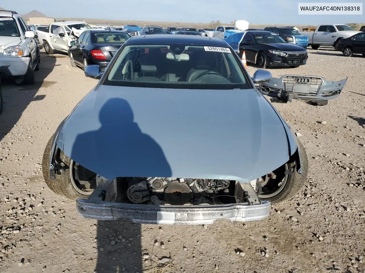 2013 Audi S6 VIN: WAUF2AFC4DN138318 Lot: 52051465