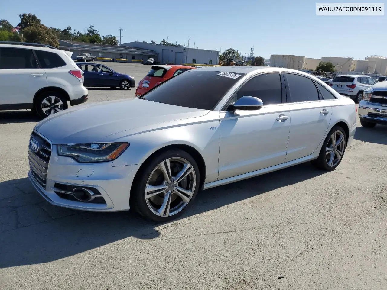 2013 Audi S6 VIN: WAUJ2AFC0DN091119 Lot: 58442705