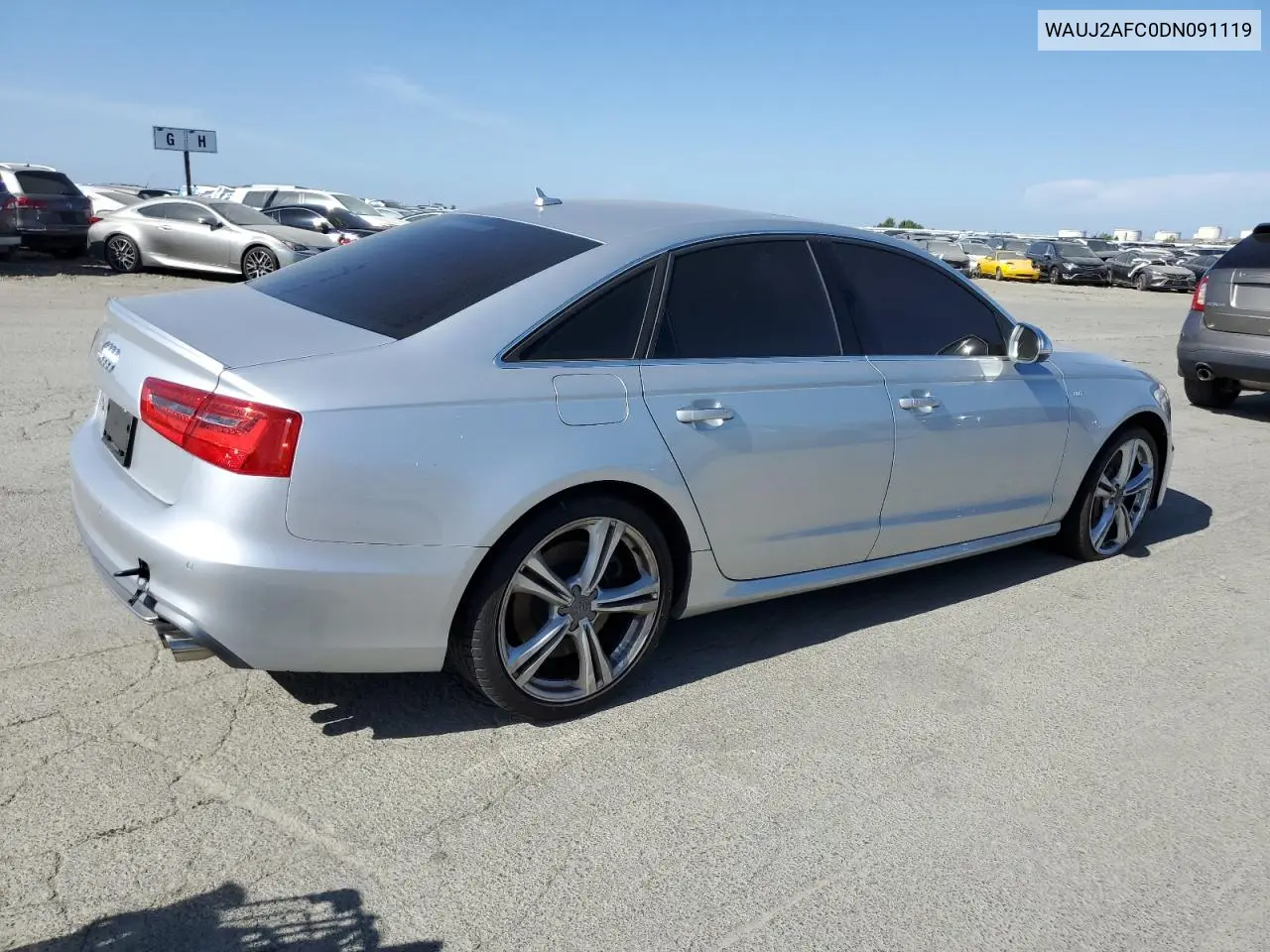 2013 Audi S6 VIN: WAUJ2AFC0DN091119 Lot: 58442705