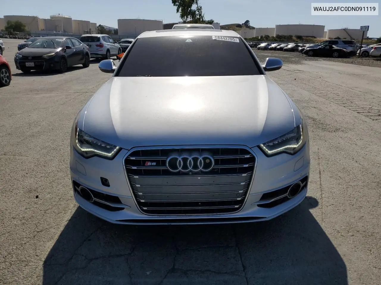 2013 Audi S6 VIN: WAUJ2AFC0DN091119 Lot: 58442705