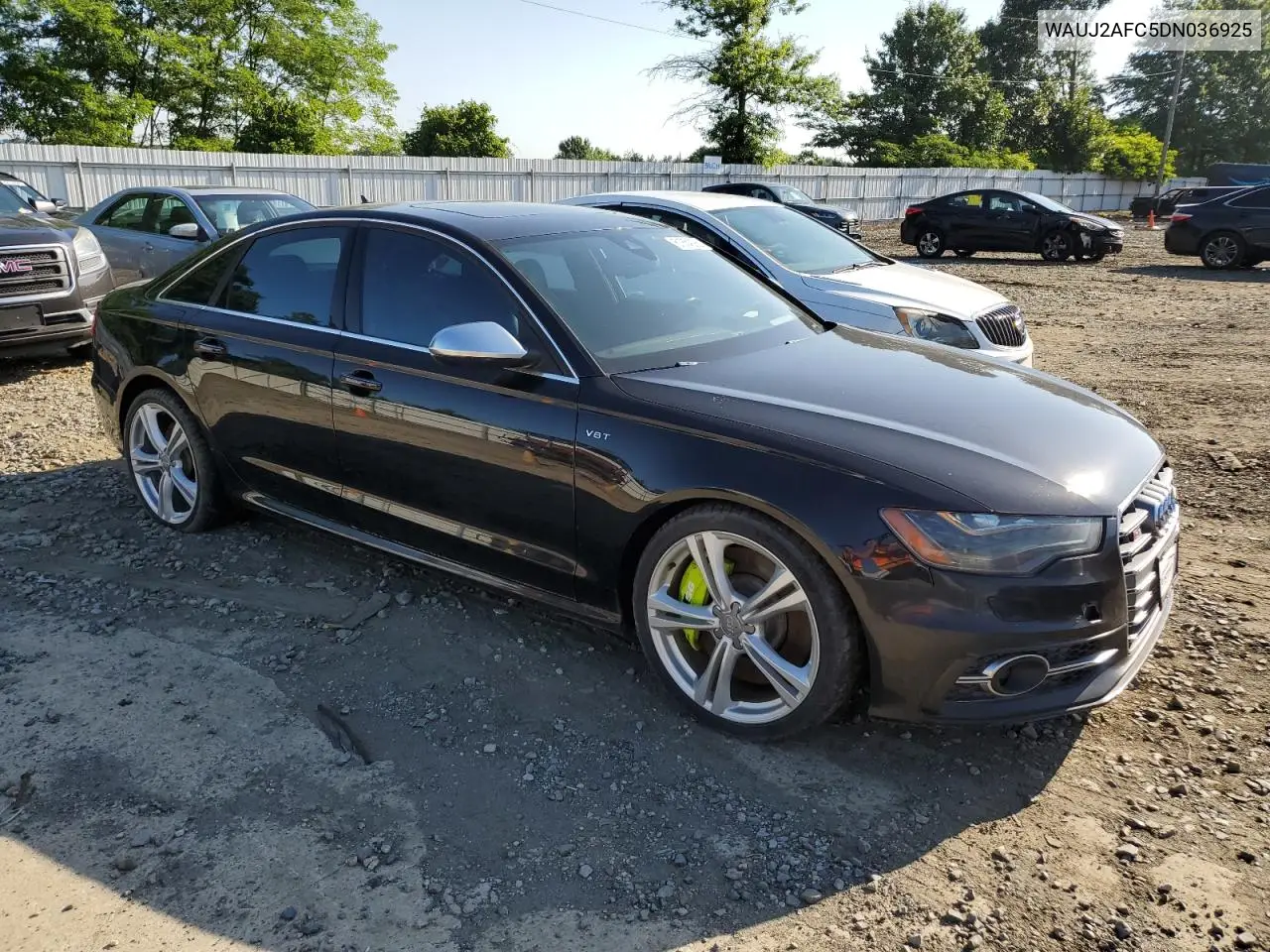 2013 Audi S6 VIN: WAUJ2AFC5DN036925 Lot: 61854295