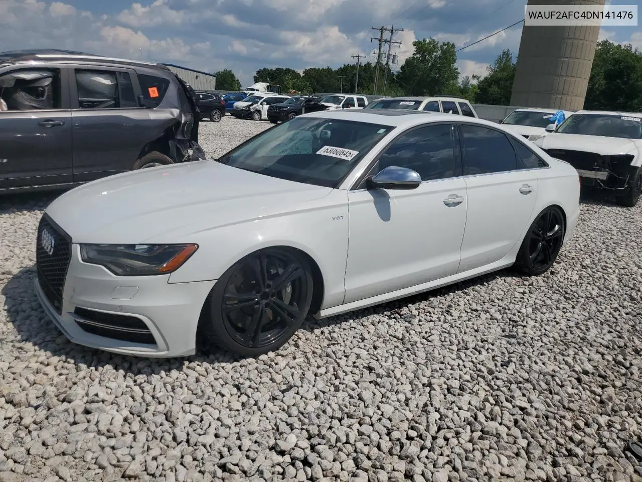 2013 Audi S6 VIN: WAUF2AFC4DN141476 Lot: 63060845