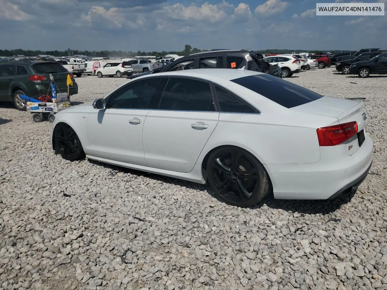 2013 Audi S6 VIN: WAUF2AFC4DN141476 Lot: 63060845