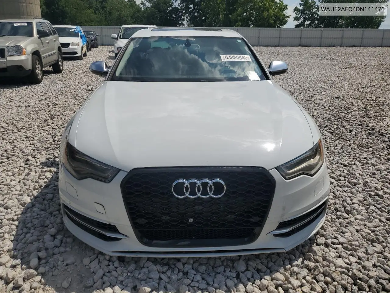 2013 Audi S6 VIN: WAUF2AFC4DN141476 Lot: 63060845