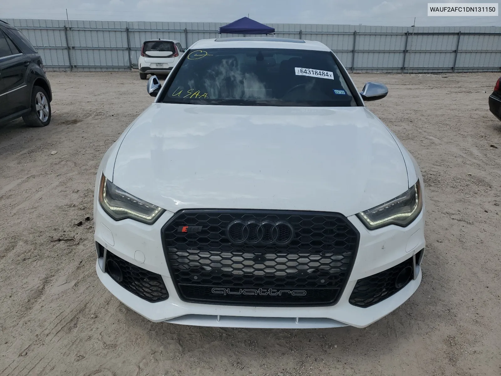 2013 Audi S6 VIN: WAUF2AFC1DN131150 Lot: 64318484