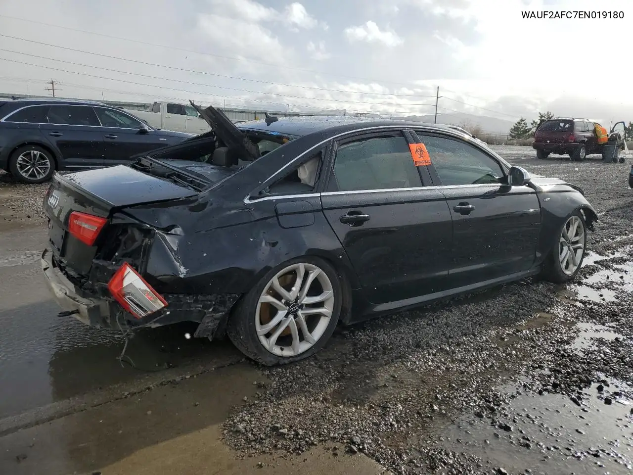 2014 Audi S6 VIN: WAUF2AFC7EN019180 Lot: 50838615