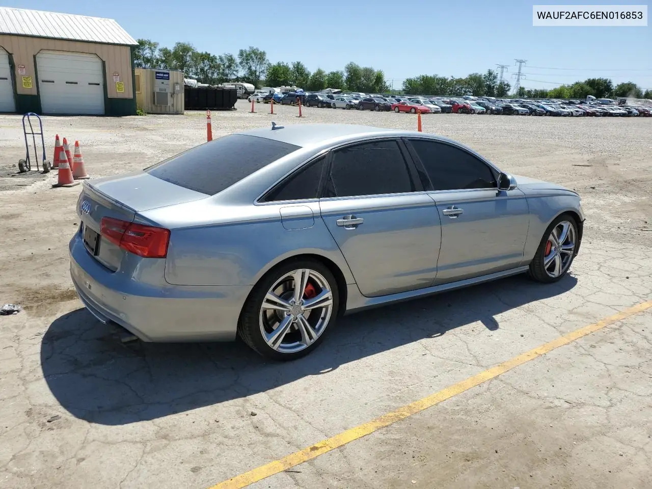 2014 Audi S6 VIN: WAUF2AFC6EN016853 Lot: 57240845