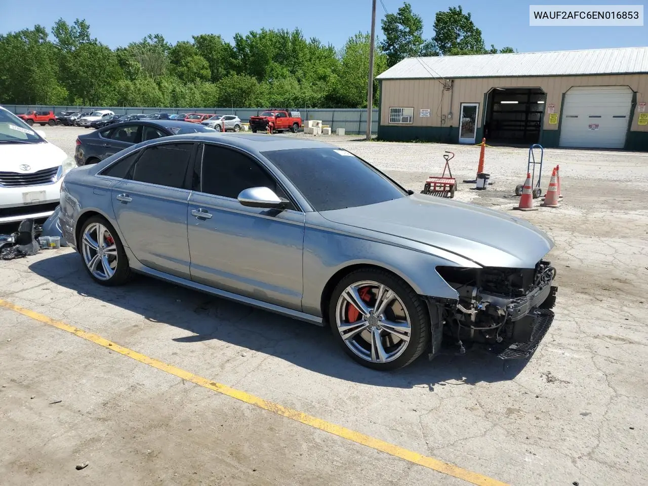 2014 Audi S6 VIN: WAUF2AFC6EN016853 Lot: 57240845