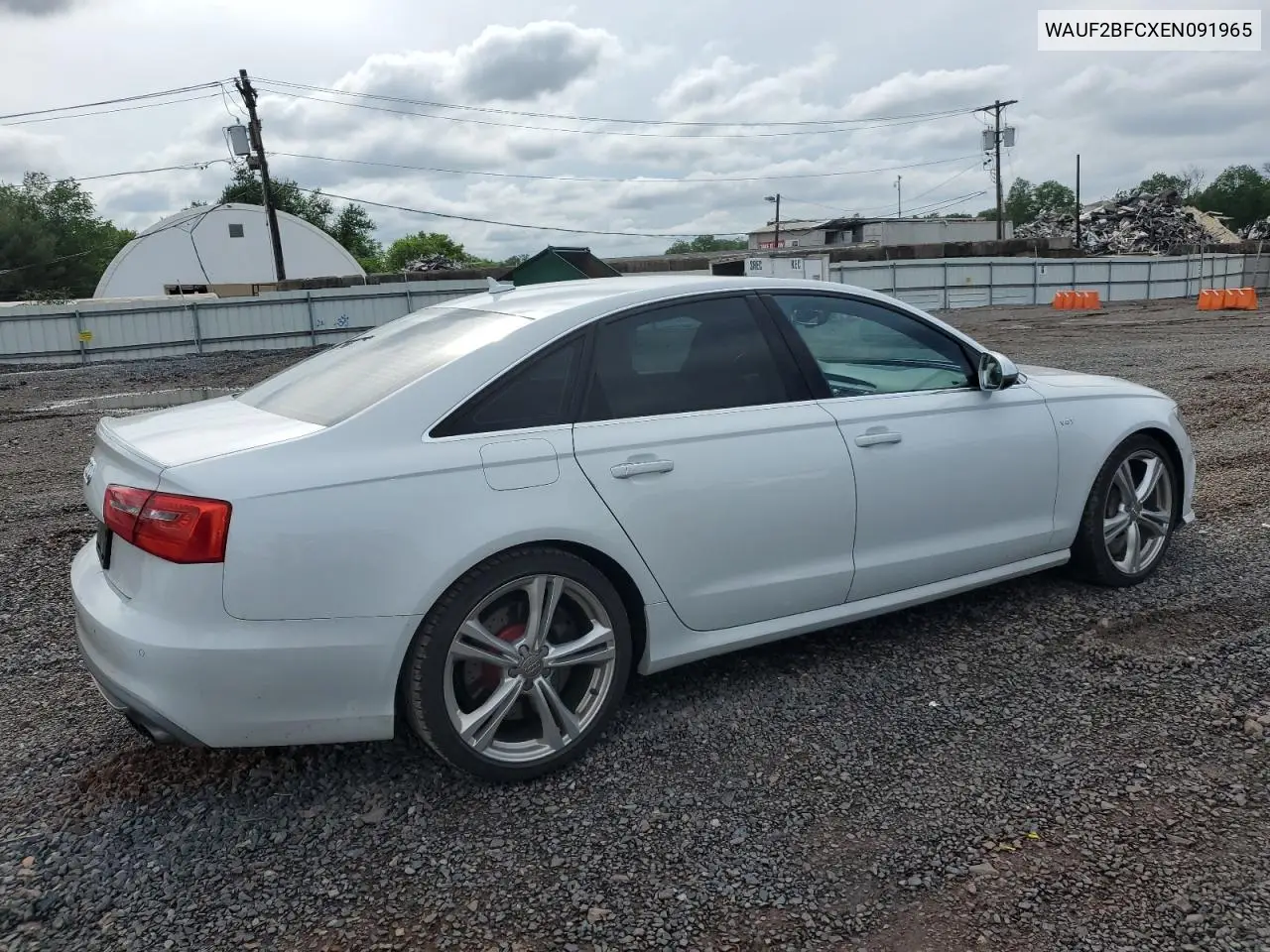 2014 Audi S6 VIN: WAUF2BFCXEN091965 Lot: 57664355