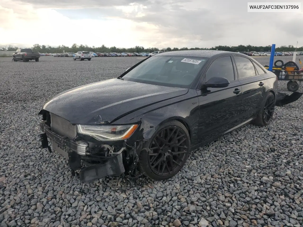 2014 Audi S6 VIN: WAUF2AFC3EN137596 Lot: 62087605