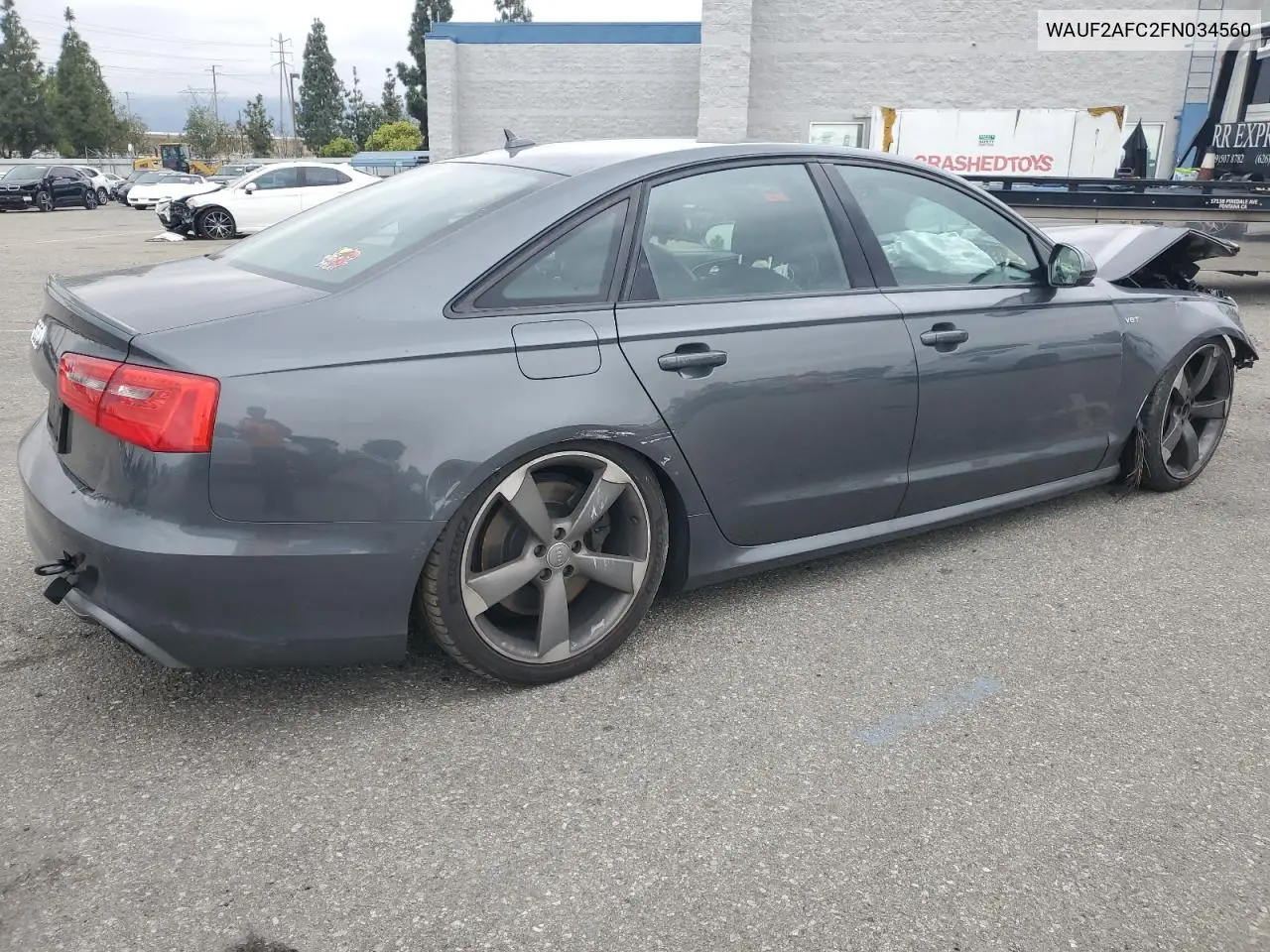 2015 Audi S6 VIN: WAUF2AFC2FN034560 Lot: 55974395