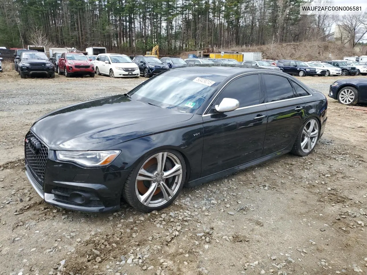 2016 Audi S6 Premium Plus VIN: WAUF2AFC0GN006581 Lot: 53429215