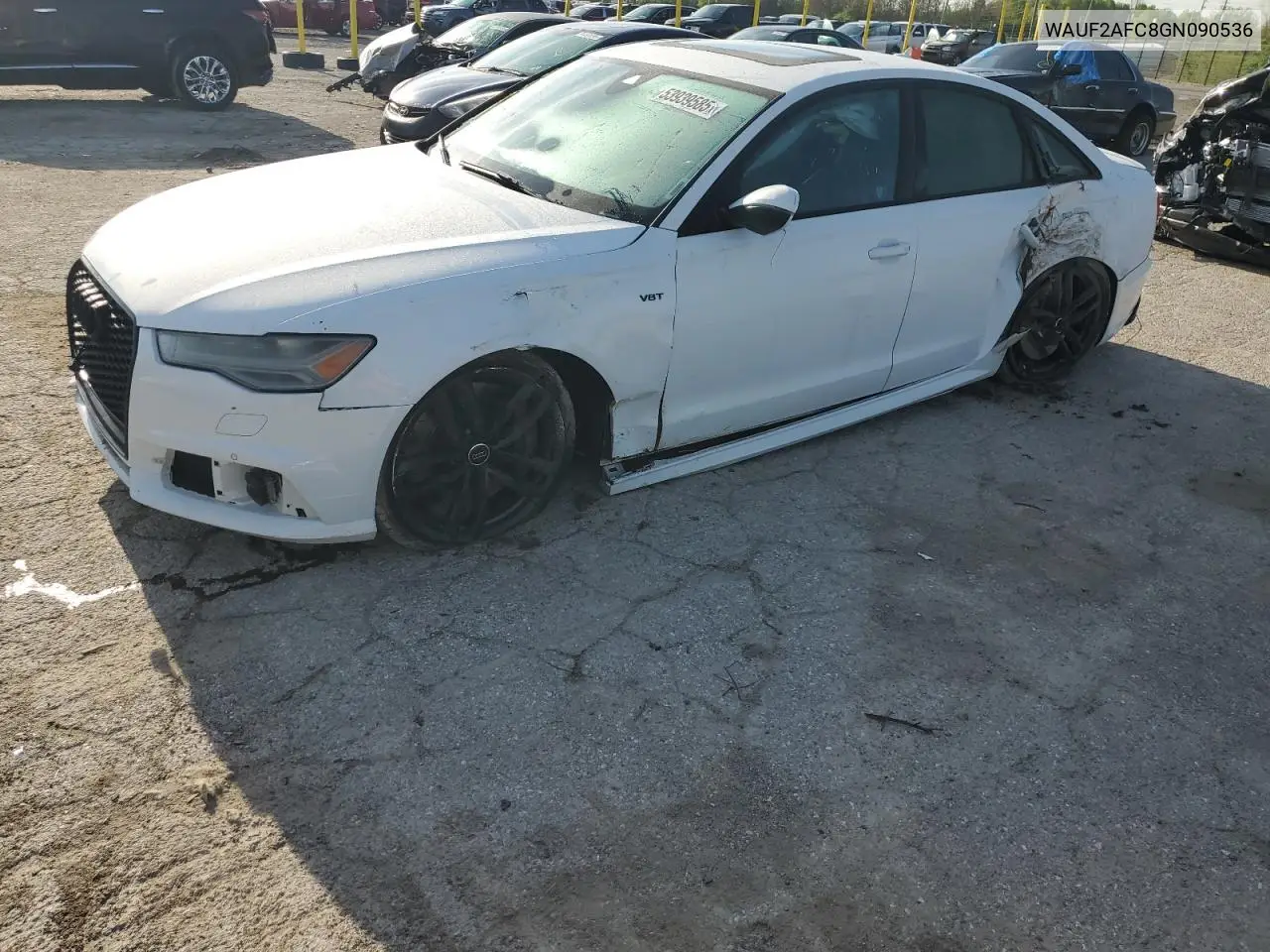 2016 Audi S6 Premium Plus VIN: WAUF2AFC8GN090536 Lot: 53939585