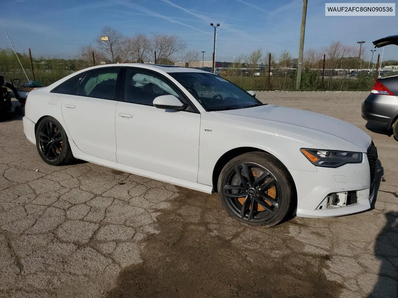 2016 Audi S6 Premium Plus VIN: WAUF2AFC8GN090536 Lot: 53939585