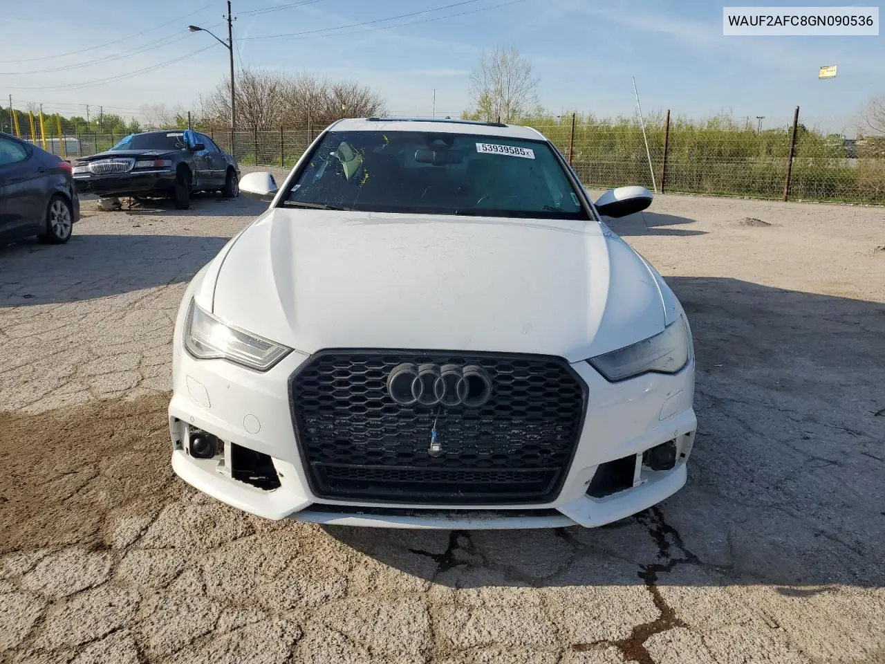 2016 Audi S6 Premium Plus VIN: WAUF2AFC8GN090536 Lot: 53939585