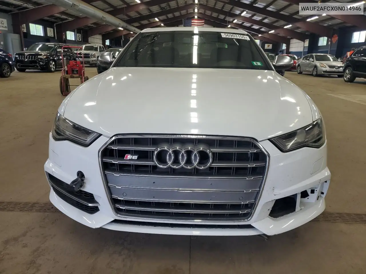 2016 Audi S6 Premium Plus VIN: WAUF2AFCXGN014946 Lot: 56903155