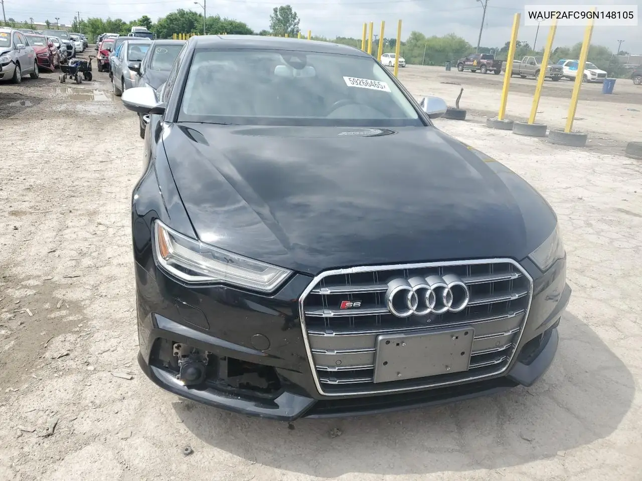 2016 Audi S6 Premium Plus VIN: WAUF2AFC9GN148105 Lot: 59266465