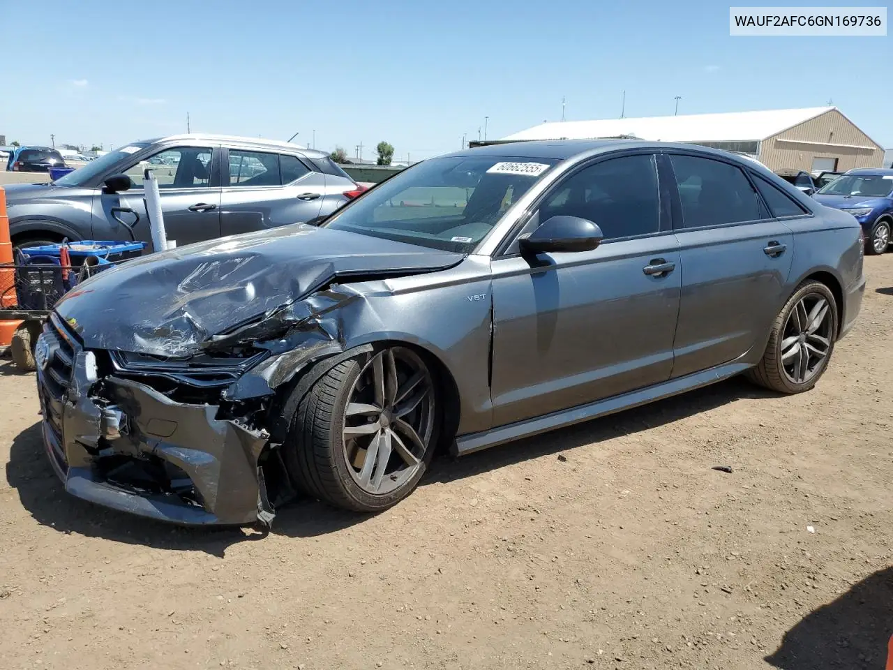 2016 Audi S6 Premium Plus VIN: WAUF2AFC6GN169736 Lot: 60662555