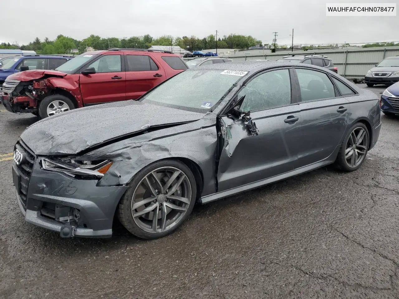 2017 Audi S6 Prestige VIN: WAUHFAFC4HN078477 Lot: 56371035