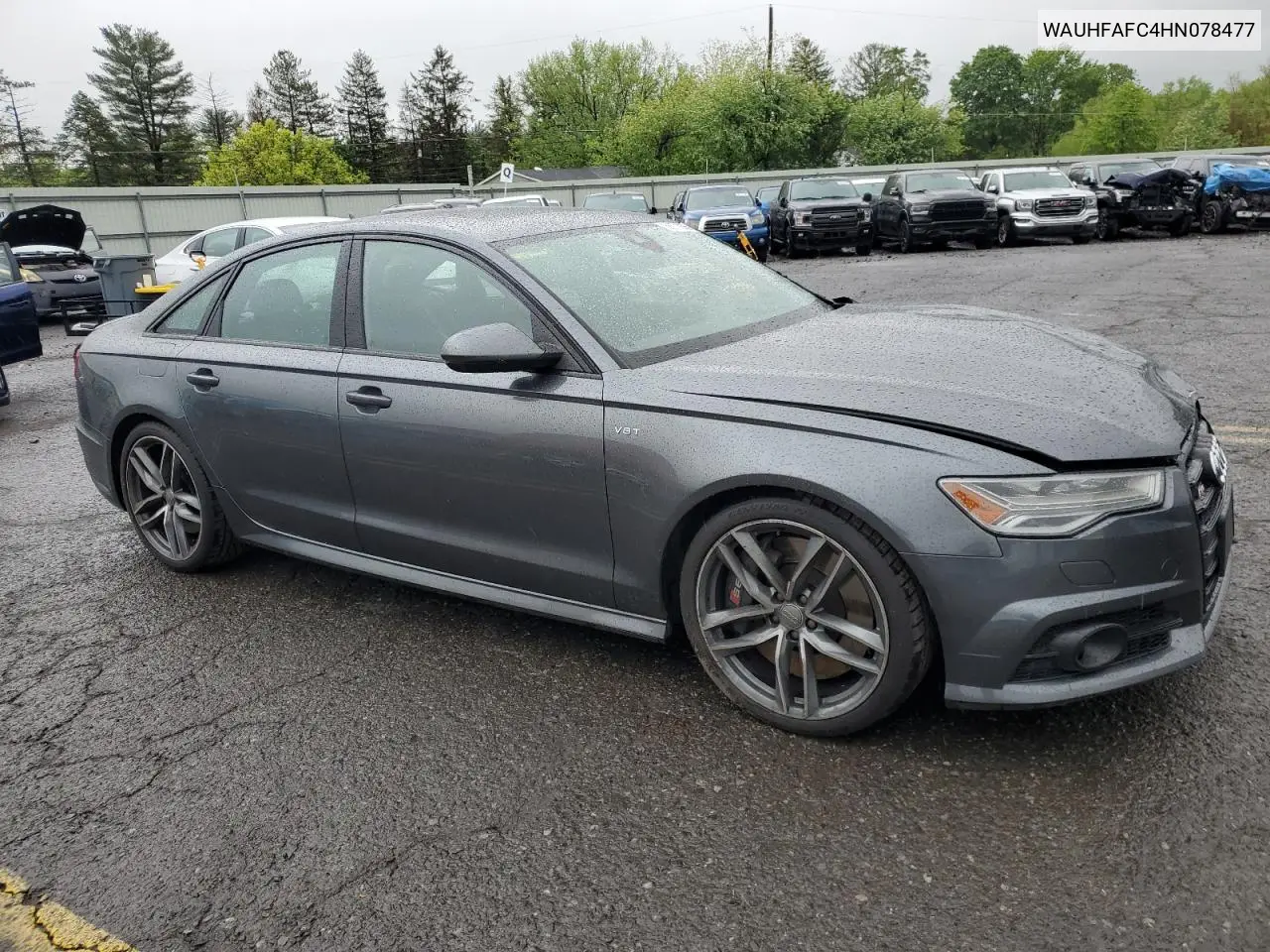 2017 Audi S6 Prestige VIN: WAUHFAFC4HN078477 Lot: 56371035