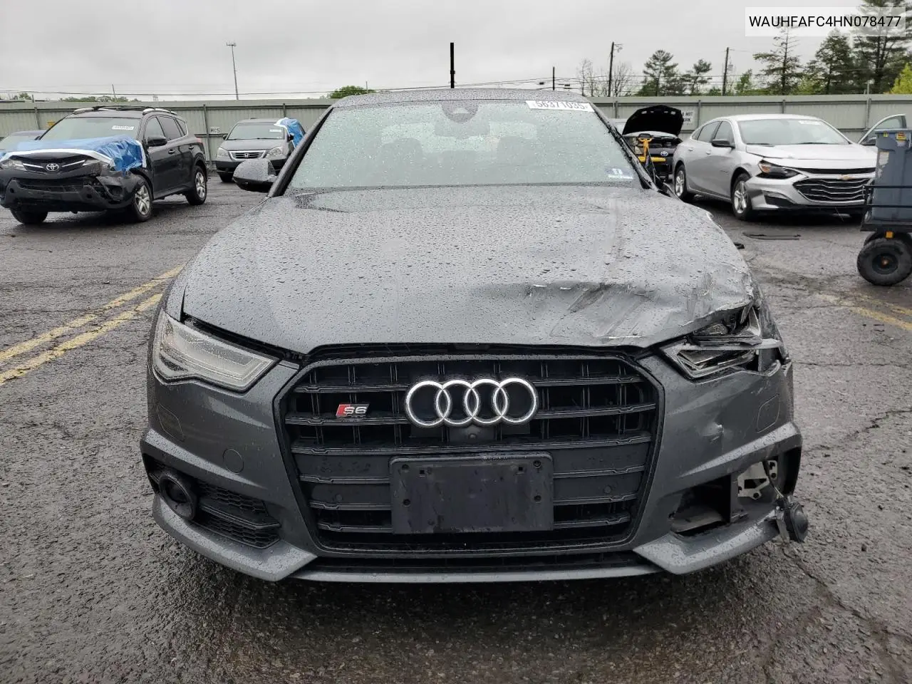2017 Audi S6 Prestige VIN: WAUHFAFC4HN078477 Lot: 56371035