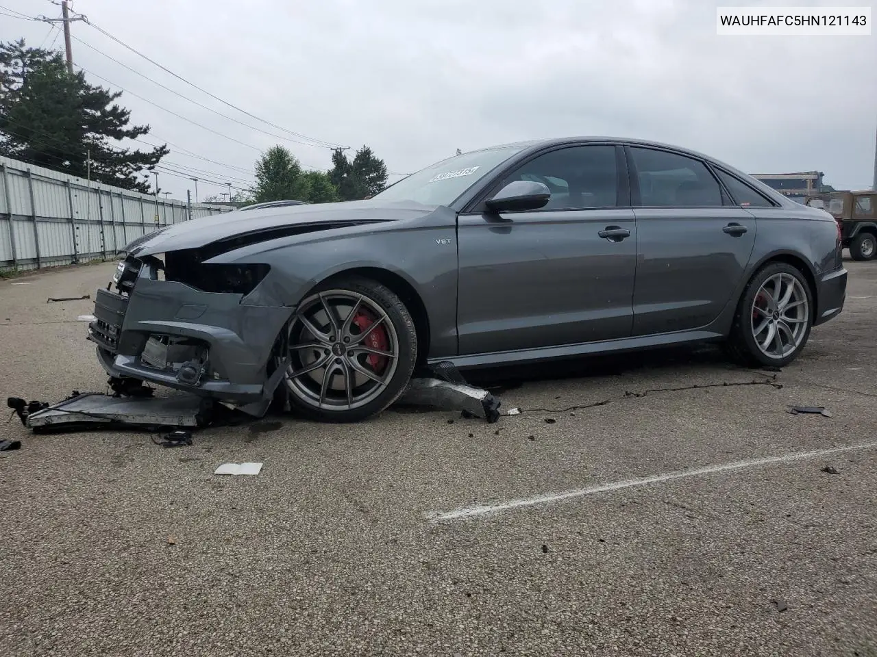 2017 Audi S6 Prestige VIN: WAUHFAFC5HN121143 Lot: 59727315