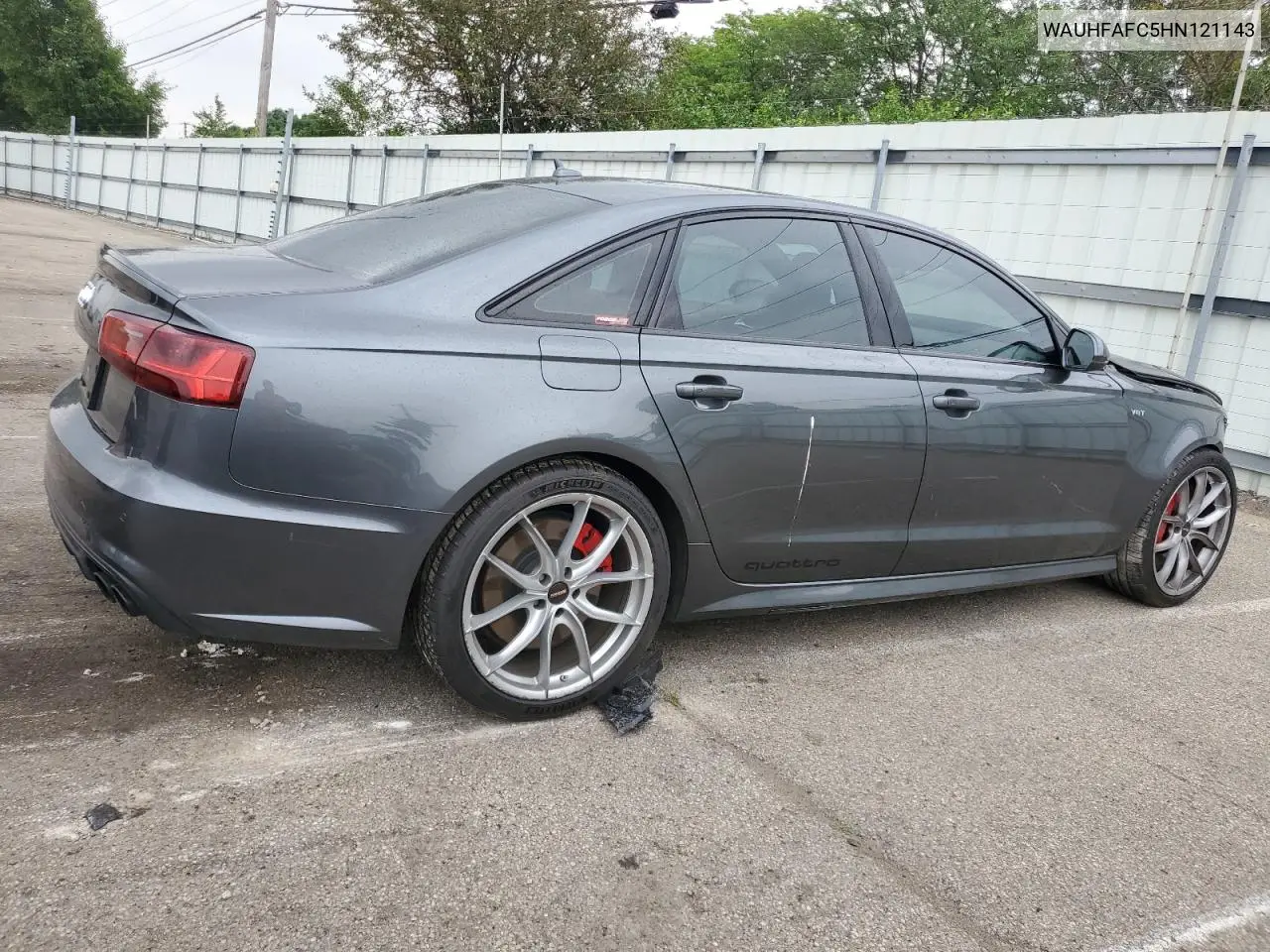 2017 Audi S6 Prestige VIN: WAUHFAFC5HN121143 Lot: 59727315