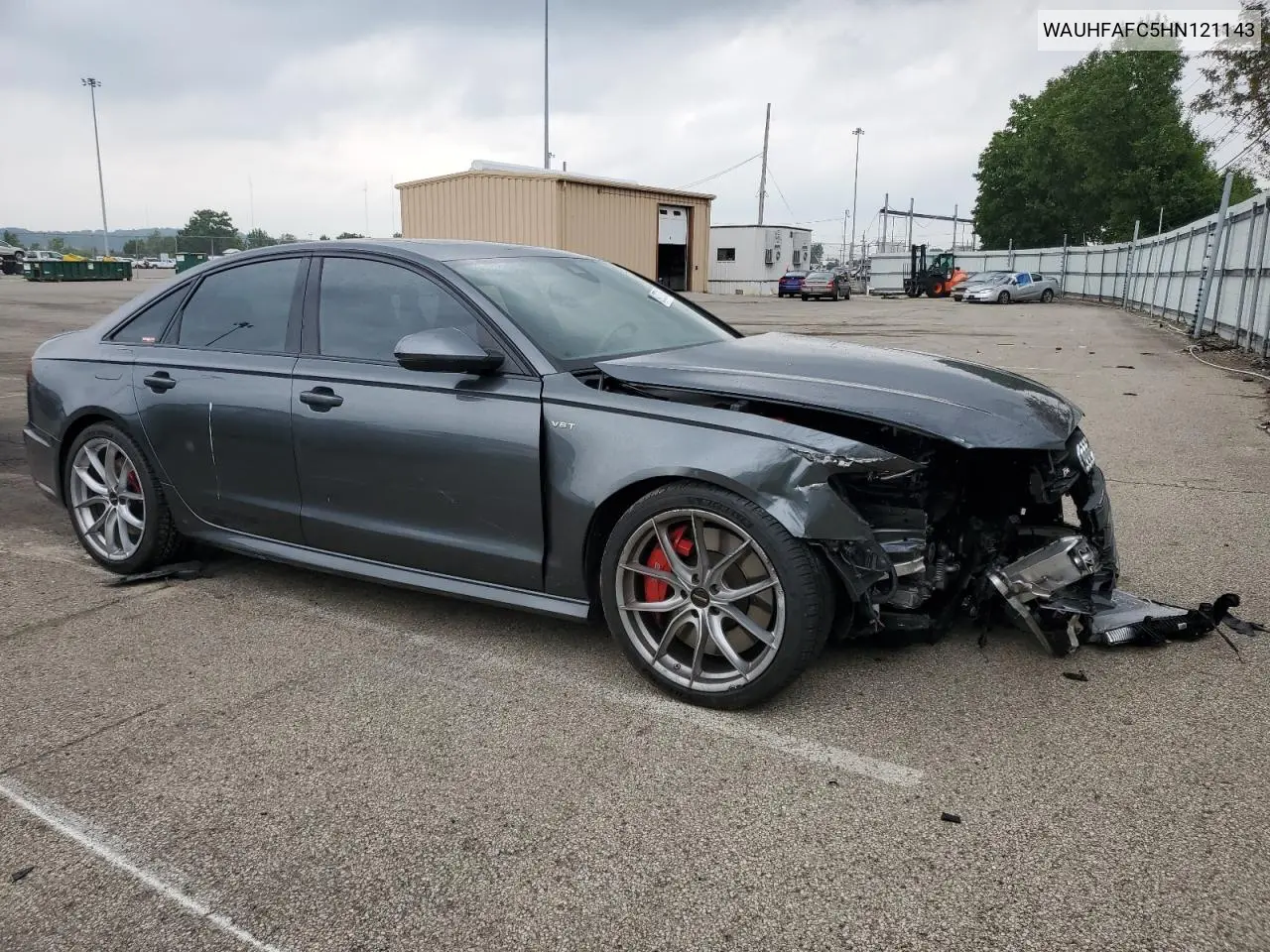 2017 Audi S6 Prestige VIN: WAUHFAFC5HN121143 Lot: 59727315