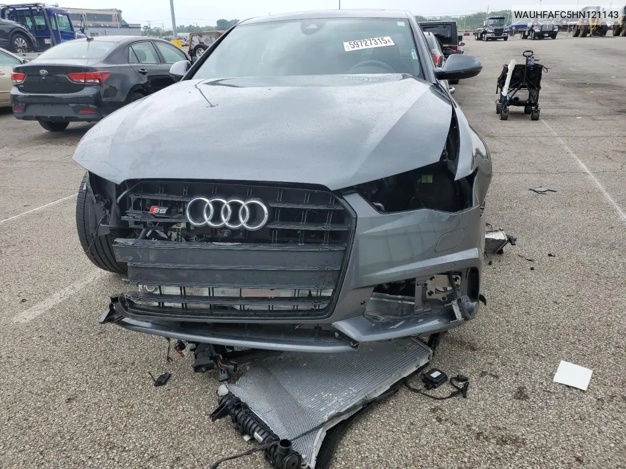 2017 Audi S6 Prestige VIN: WAUHFAFC5HN121143 Lot: 59727315