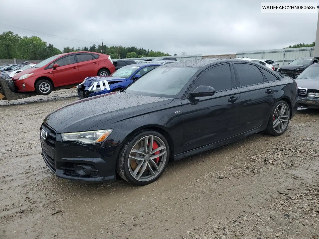 2017 Audi S6 Premium Plus VIN: WAUFFAFC2HN080686 Lot: 60964395