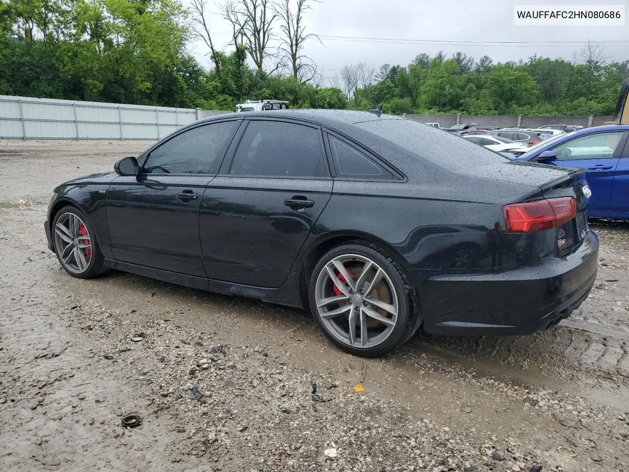 2017 Audi S6 Premium Plus VIN: WAUFFAFC2HN080686 Lot: 60964395