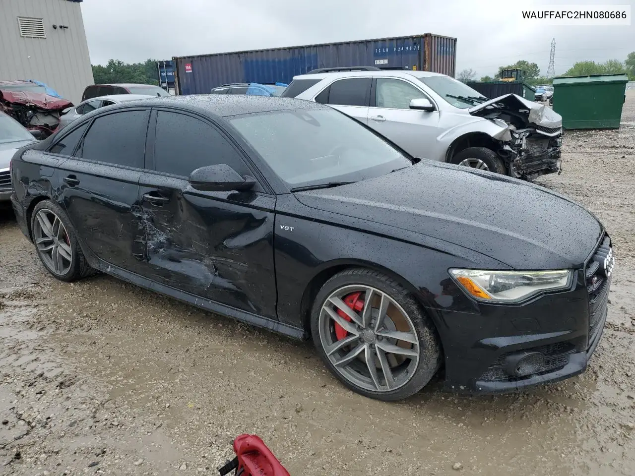 2017 Audi S6 Premium Plus VIN: WAUFFAFC2HN080686 Lot: 60964395