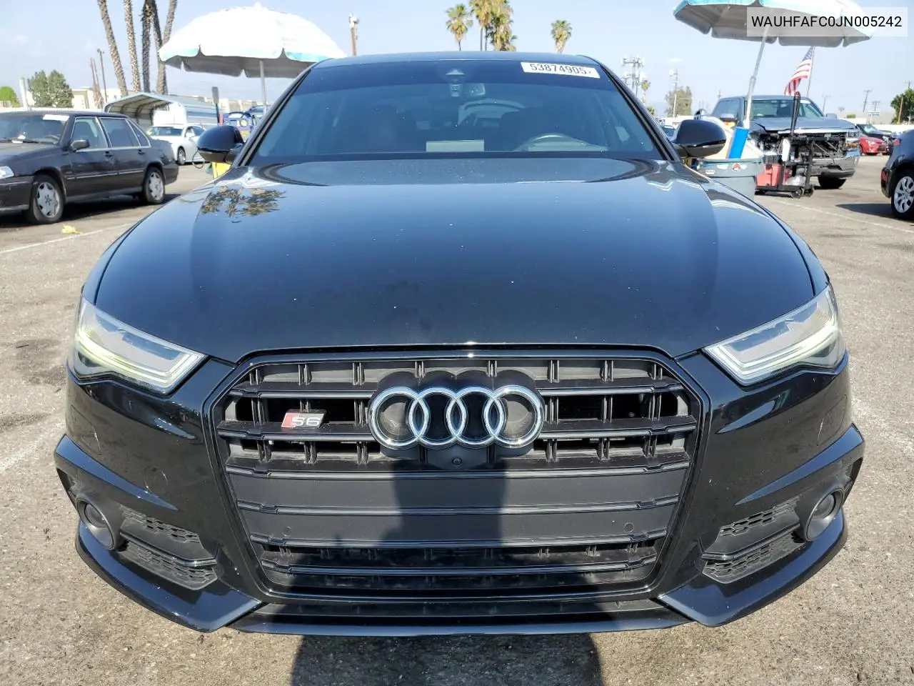 2018 Audi S6 Prestige VIN: WAUHFAFC0JN005242 Lot: 53874905