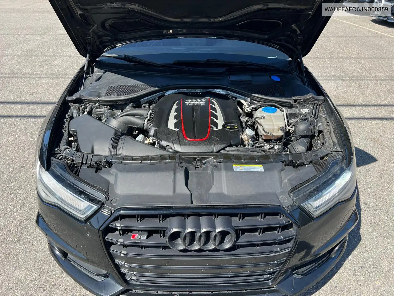 2018 Audi S6 Premium Plus VIN: WAUFFAFC6JN000859 Lot: 54616105