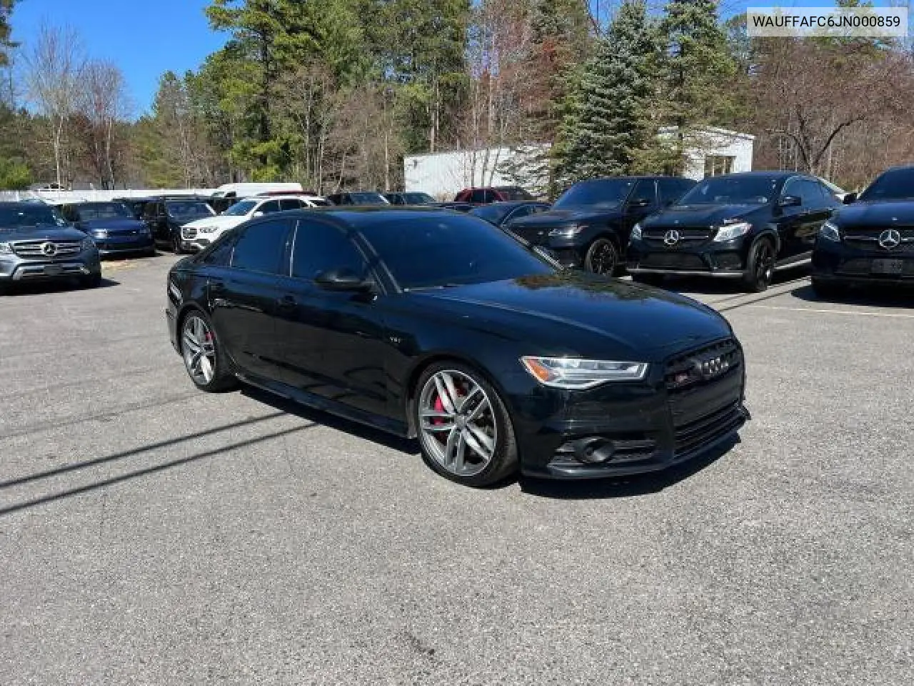 2018 Audi S6 Premium Plus VIN: WAUFFAFC6JN000859 Lot: 61389465